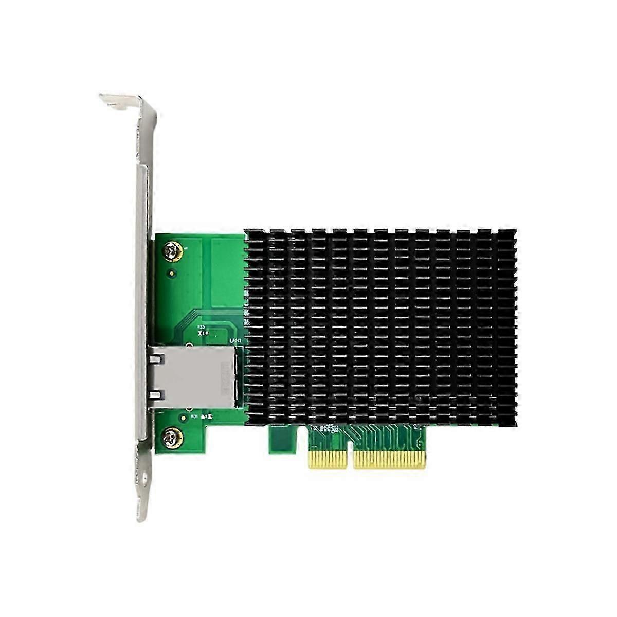 PCI-e X4 10Gigabit Single Electrical Port Server Netzwerkkarte Server Nic Aqc107 RJ45 Ethernet Nic F