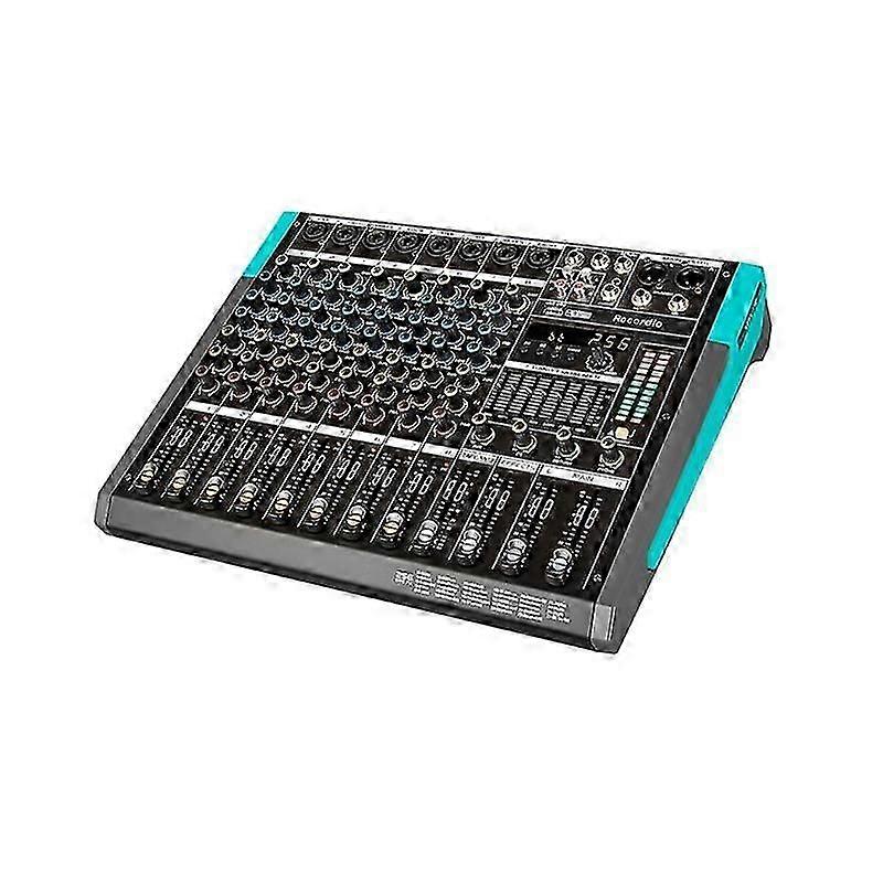 Professional Audio Mixer -pa8 Channel Sound Board Console Mixing Desk System Interface Built-in 256 Reverb Effect