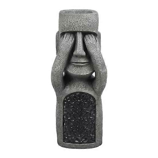 Art Figurine Innovative Man Shape Resin Outdoor LED Luminous Statue Decorative Sculpture for Garden