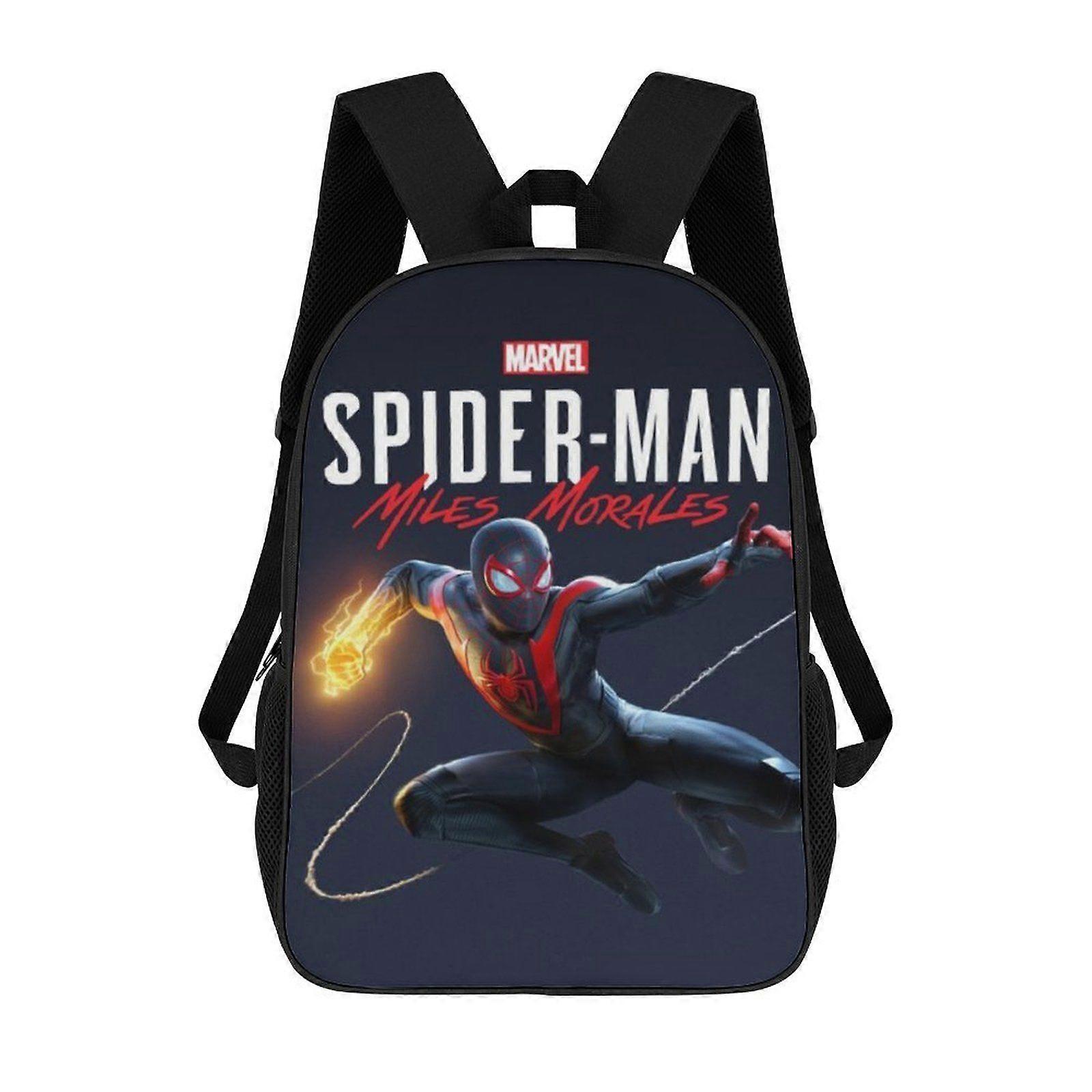 i2192 Miles Morales Backpack Shoulders DaypackBag Work Travel Classic Unisex Backpack kli2192