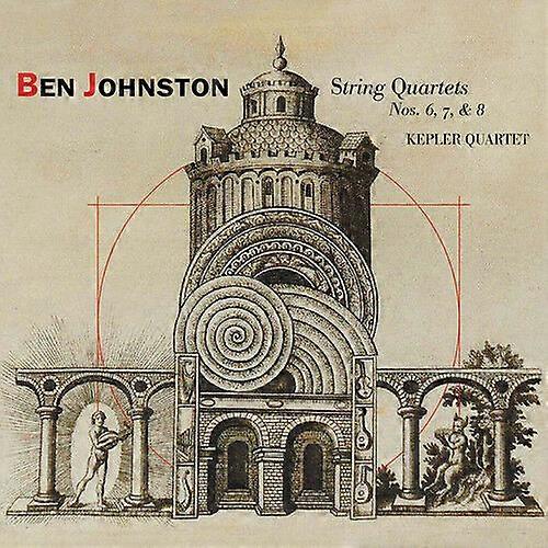 Ben Johnston Ben Johnston String Quartets Nos. 6 7 amp 8 CD (2016) NEW