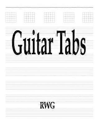 Guitar Tabs 50 Pages 85 X 11