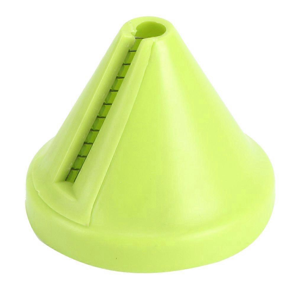Multifunktions-Spirale Gemüse Obst Slicer Cutter Reibe Twister Peeler Küchenhelfer (Grün)