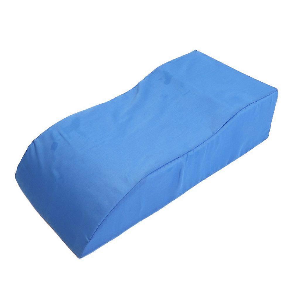 Soft and Confortable Foam Cushion Leg Elevation Back Lumbar Relief Rest Support Pillow (Blue)