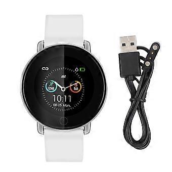 Multi-function Smartwatch Sports Mode Heart Rate Monitoring Touchscreen Wristwatch (Silver),for men and women