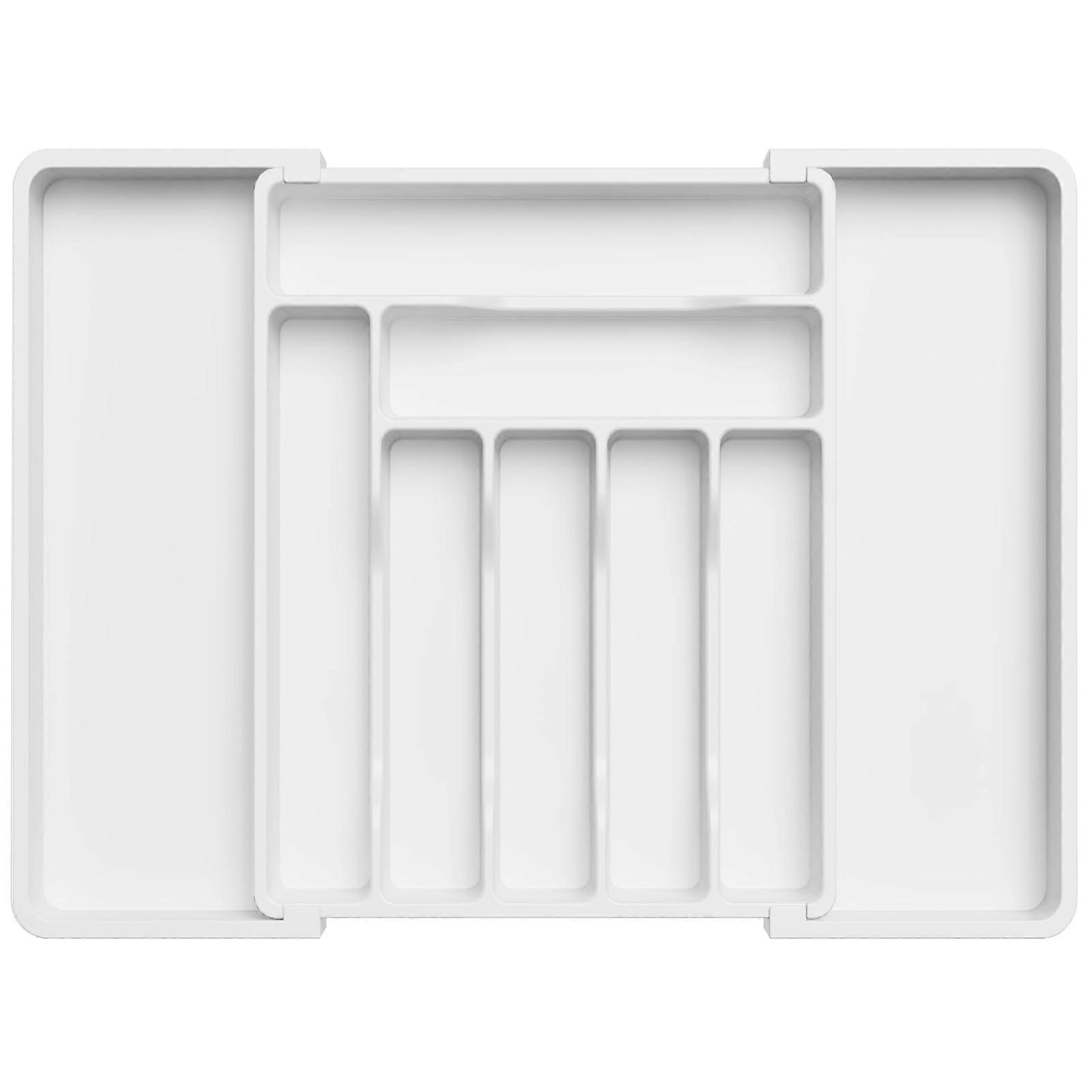 Expandable Cutlery Tray - Adjustable Drawer Organizer