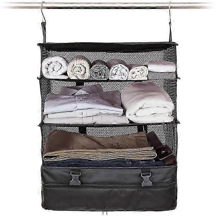 Hanging Closet Organizer 4-Shelf