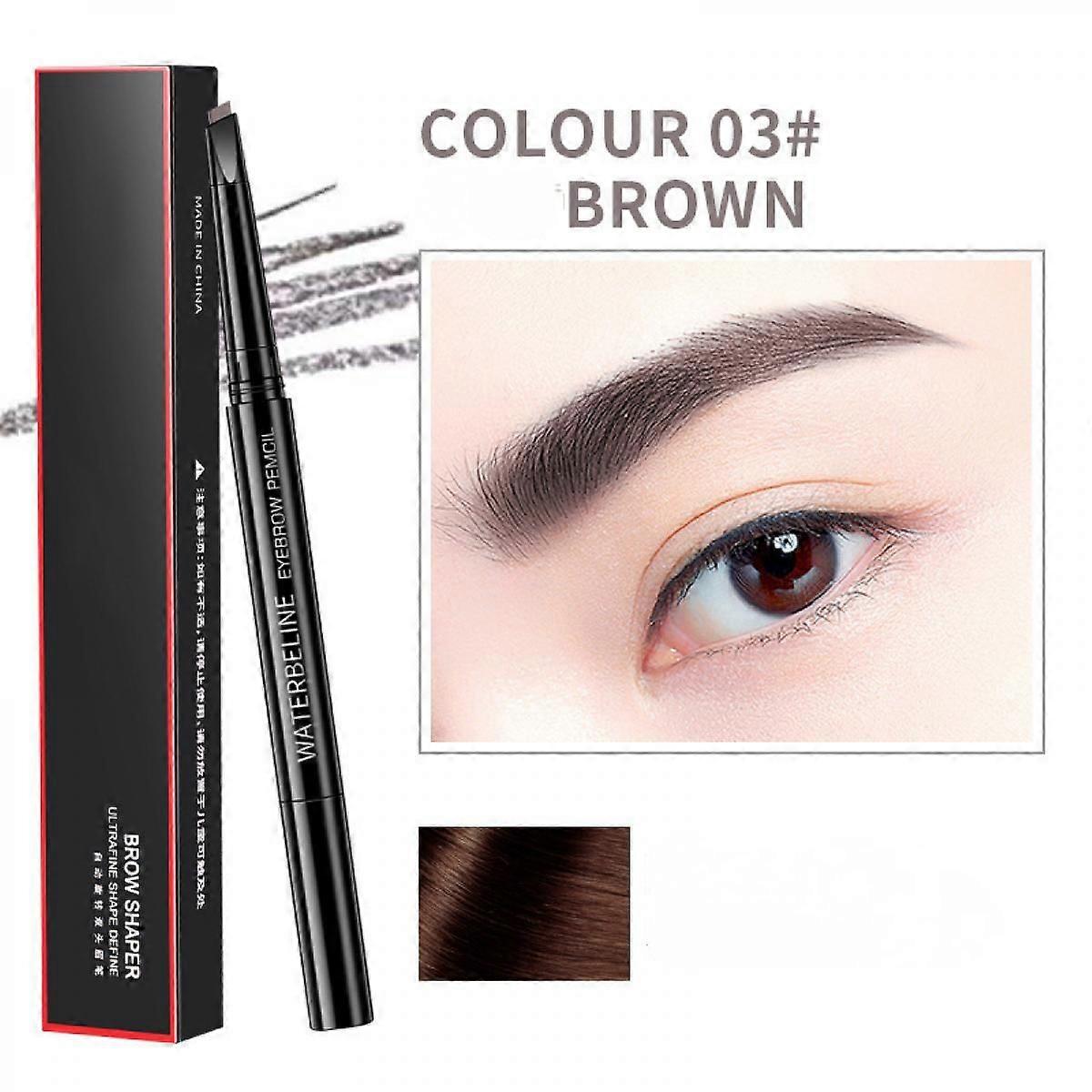 Purie Natural Triangular Tip Eyebrow with Brush,Cruelty Free,Waterproof, Long Lasting Drawing Eyebrow Definer