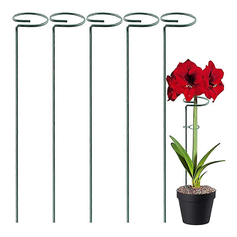 Adjustable Rust-Proof Plant Stake for Heavy Bloom Plants