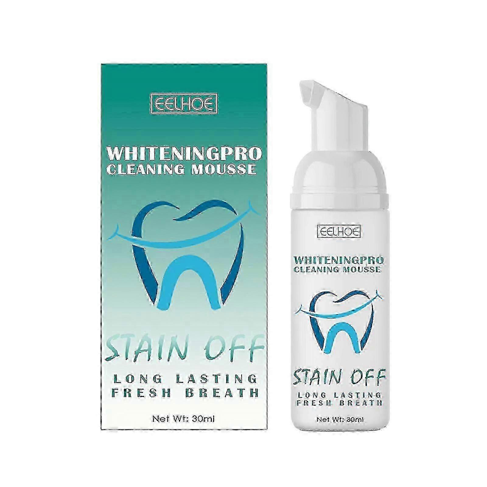 歯のブライトニングクリーニングムースディープクリーニング歯の汚れフレッシュブレスブライトニングTシャツ