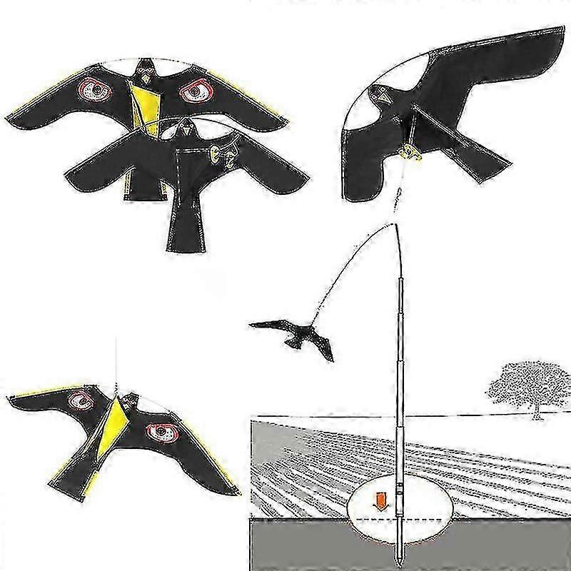 حديقة الفزاعة: تحلق هوك طائرة ورقية الطيور مخيف مبيد الحشرات