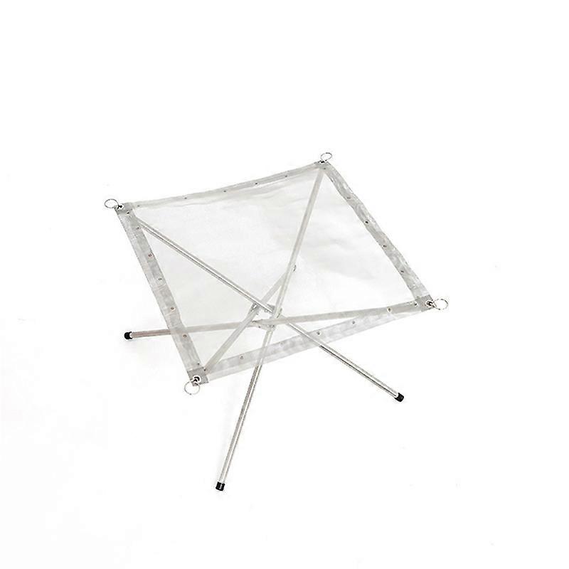 Disassemble Garden Backyard Heating Stainless Steel Mesh Outdoor Camping Fire Pit Stand Folding Mesh Fire Box BBQ Tools Hot