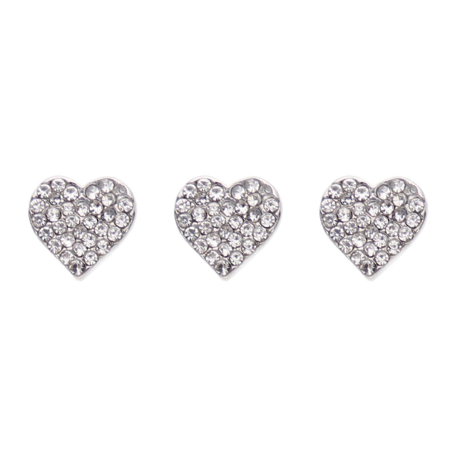 3Pcs óraszíj ötvözet csap szilikon szíj dísz óraszíj charms kompatibilis Apple Watch-szal