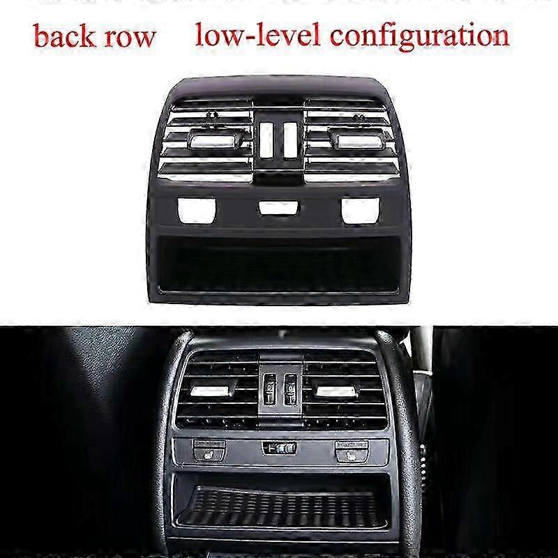 Front Row Wind Left Center Right Air Conditioning Vent Grill Outlet With Chrome Plate For BMW 7 Series F02 730 735 745 750