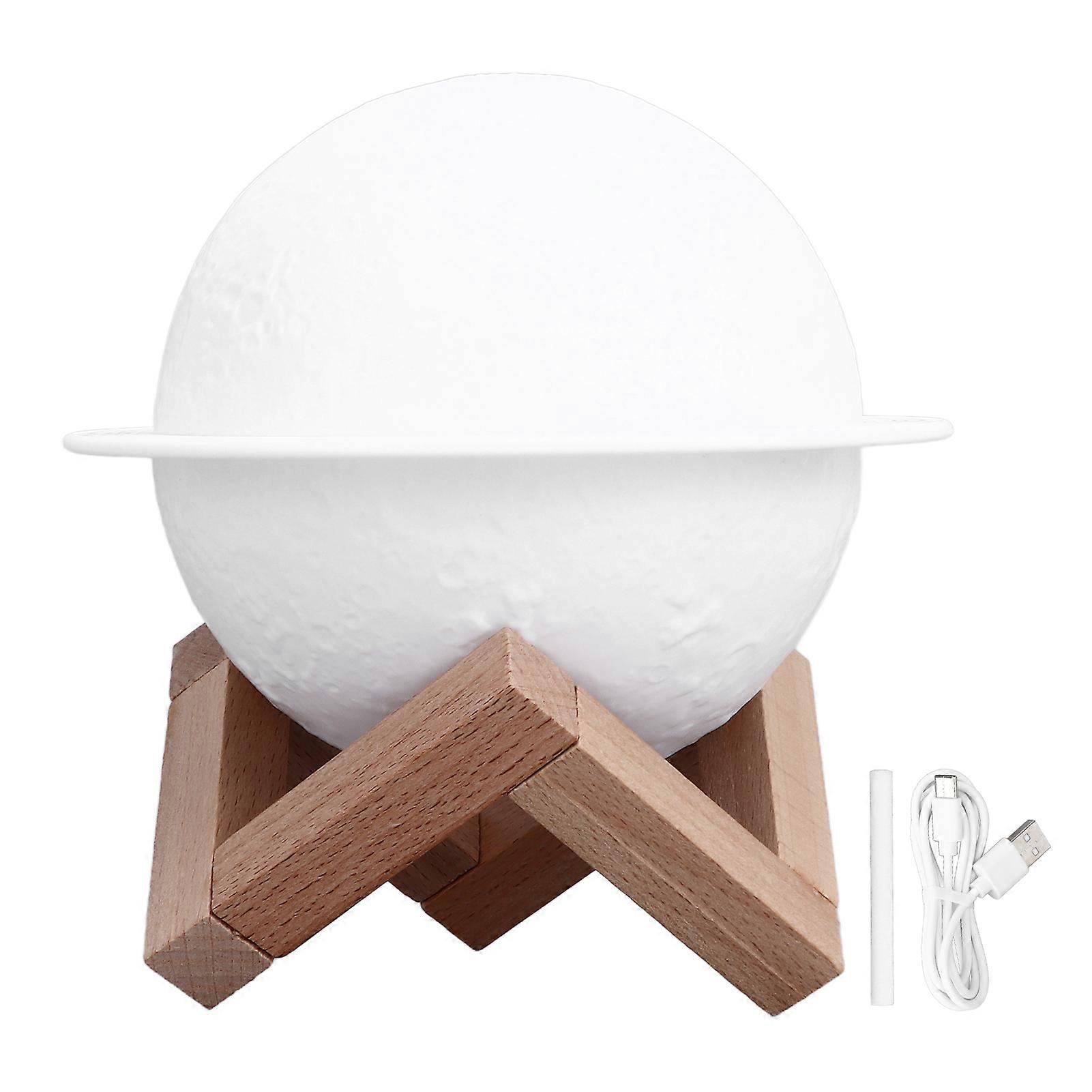 2 in 1 Planet USB Humidifier 200ml 3 Colors Mini Silent Planet Essential Oil Diffuser with Night Light for Home Car