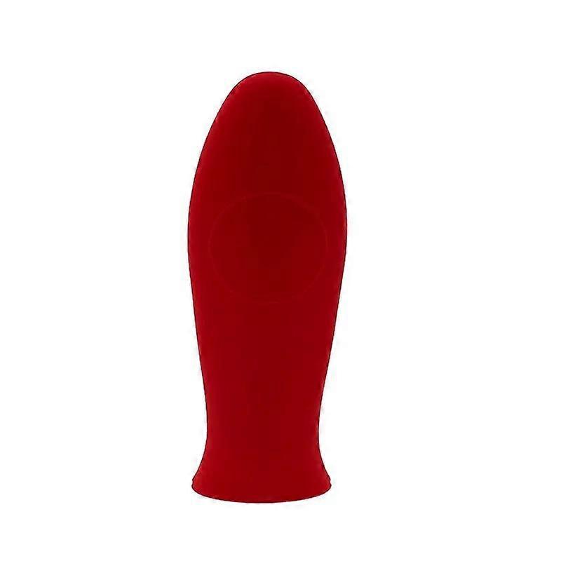 1Pc Silicone Pan Handle Heat Insulation Sleeve Iron Fryer Frying Pan Non-slip Anti-scalding Metal Handle Heat Resistant Cover