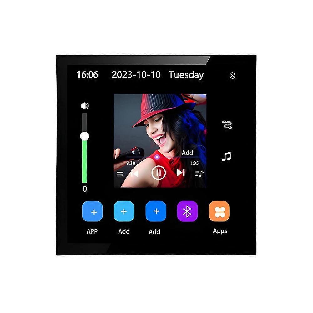 Android 10 Eshare Wi-Fi Bluetooth Touch Home Theater da 4 pollici Nero
