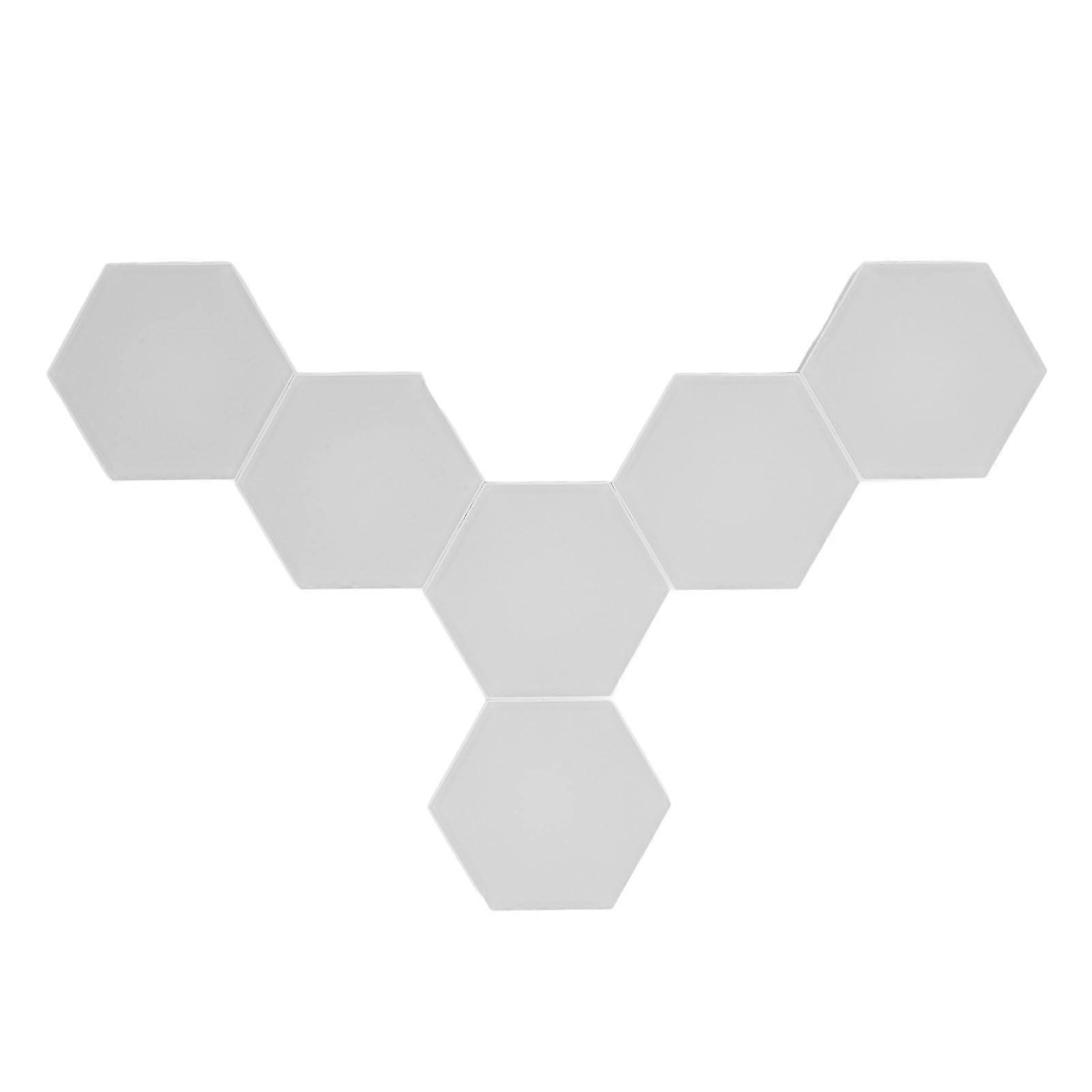 Bluetooth RGB LED Light Panel: 16 Million Colors, Music Sync, APP Remote Control (6 Sets)