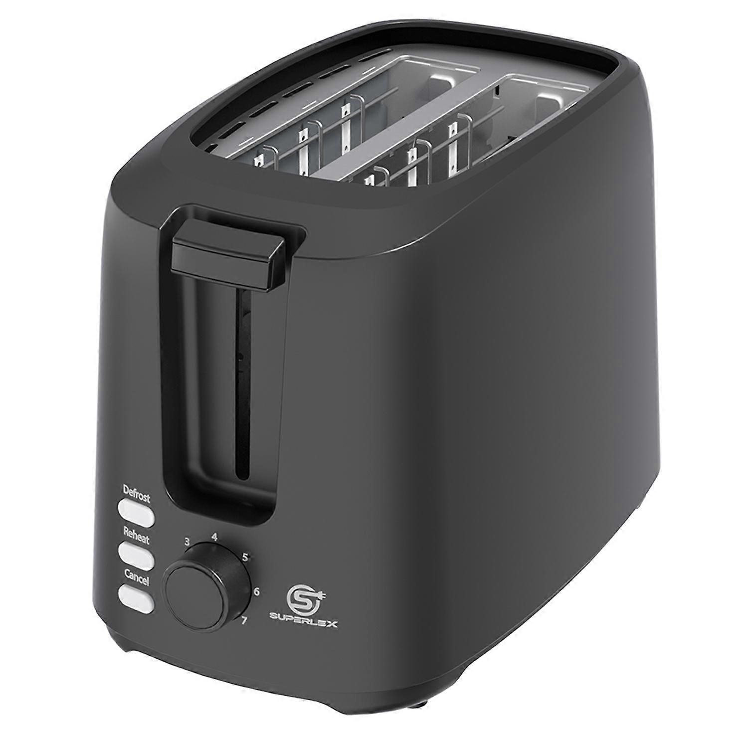 SUPERLEX 2 slices toaster 7-setting browning control