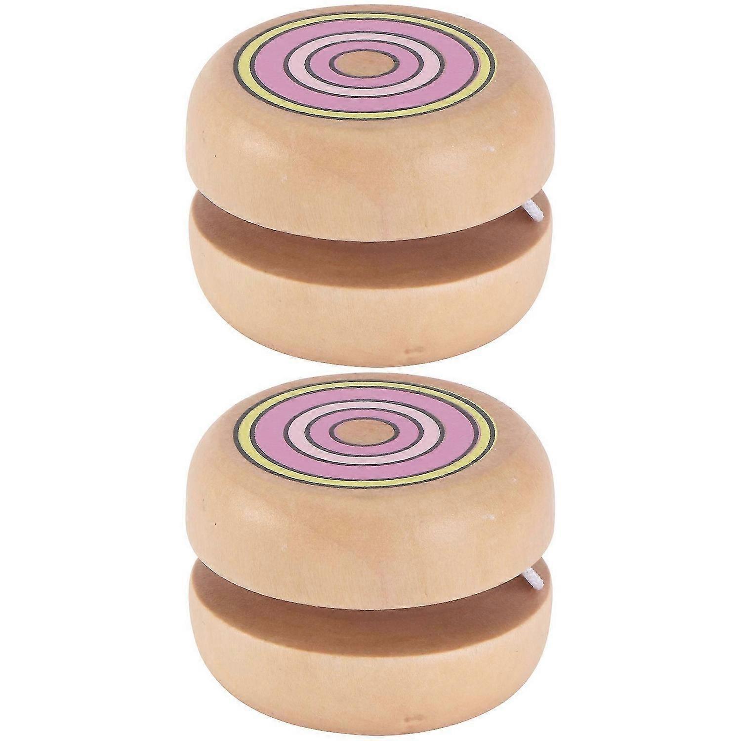 "2 개 어린이 장난감 어린이 요요 장난감 교육용 어린이 장난감 다채로운 요요 장난감 어린이 장난감"