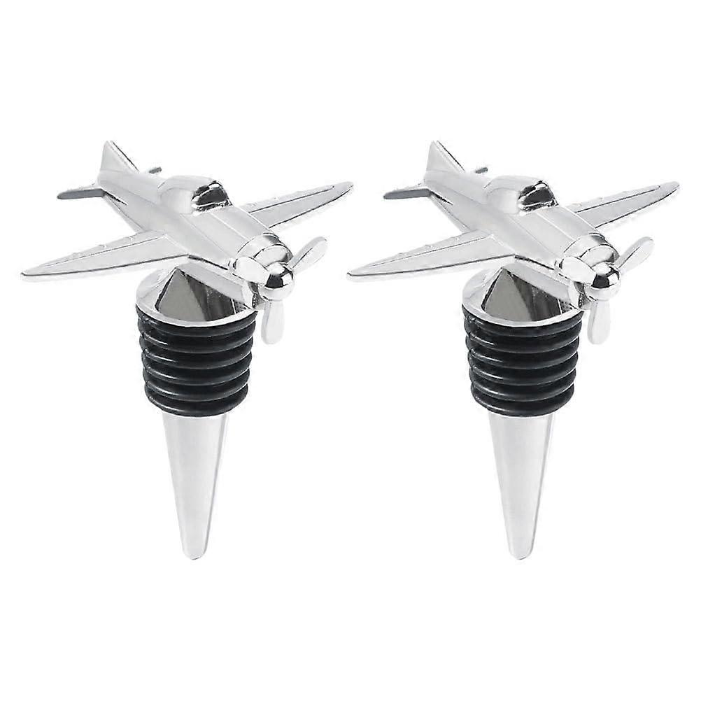 2 Pieces Reusable Bottle Stopper Saver Suitable for Standard Bottles