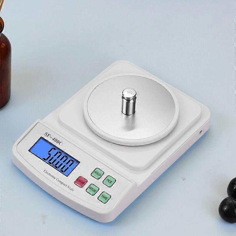 Precision Electronic Scale, Compact Design Digital Laboratory Scale for Scientific Use with Fast Response, High Sensitivity Built-in Sensor, Non-slip