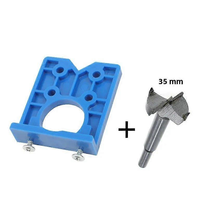 35mm Hinge Drill Guide Hole Locator for Woodworking Door and Cabinet Accessory Tools