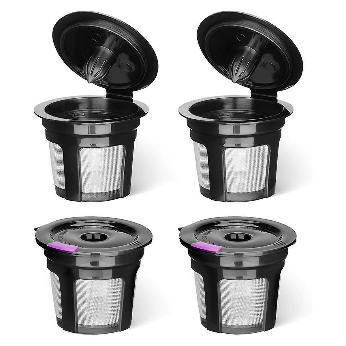 Reusable K Cups for K Mini, K Elite, K Classic, K Compact 4PCS