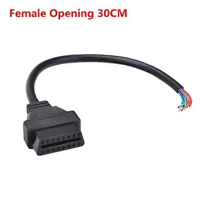 30cm 16pin samice na samec DIY OBD 2 OBD2 Auto Prodlužovací Kabel Automobilový Auto Diagnostický Auto Nástroj Skener OBDII Konektor