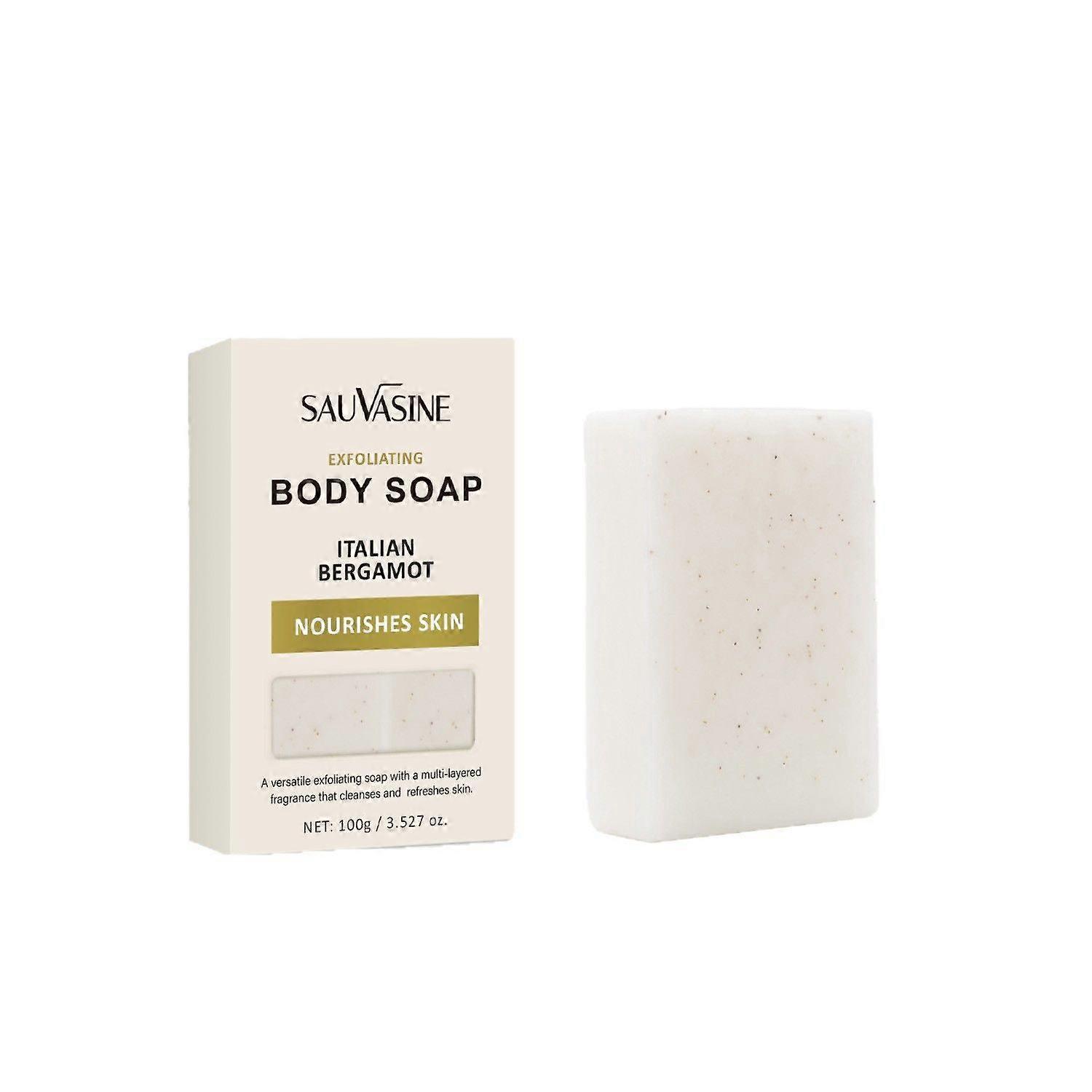 Exfoliating body soap, deep cleansing, handmade soap, bath soap