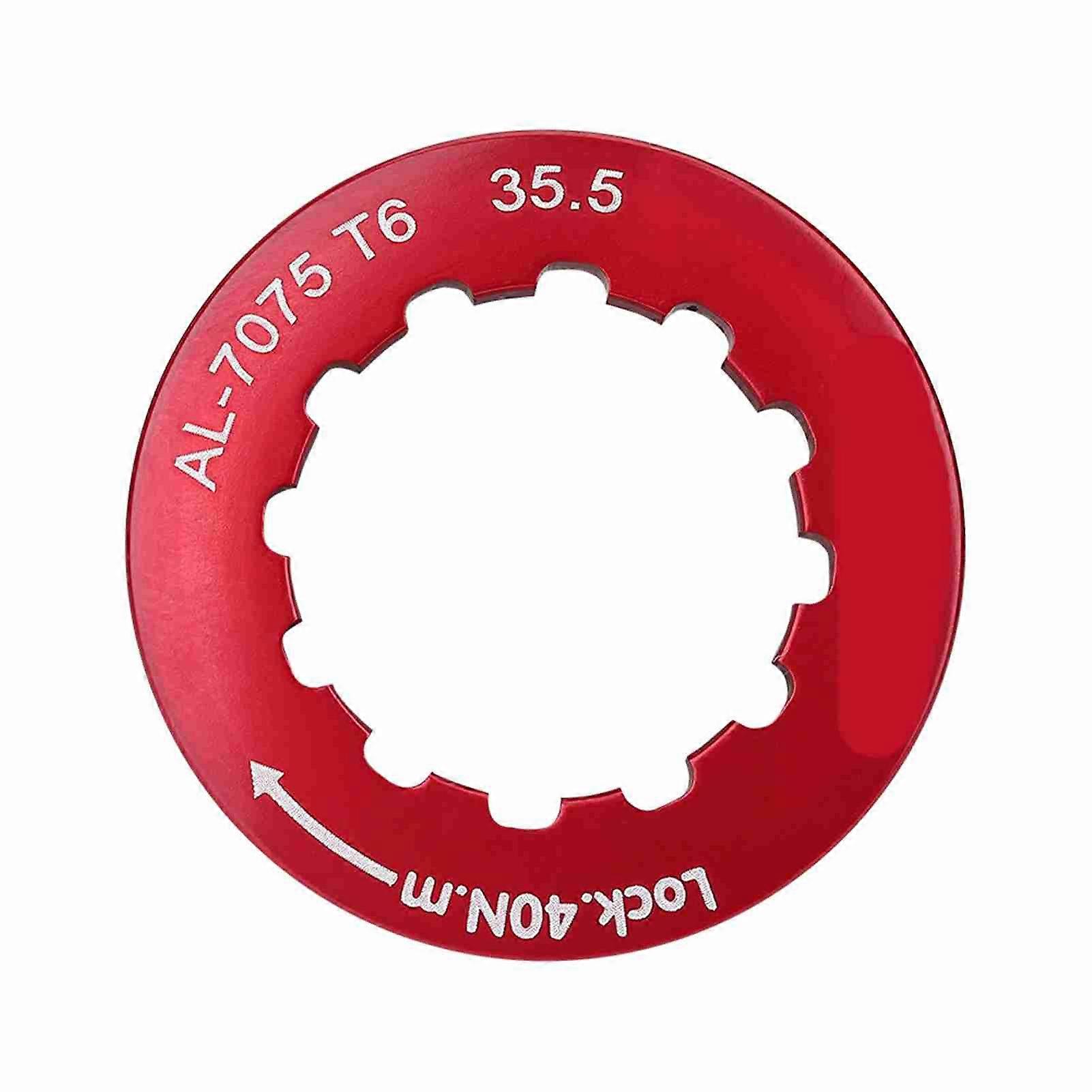 Qukaim Cassette Bicycle Flywheel Bicycle Flywheel for Cassette Bike, Cycling Red