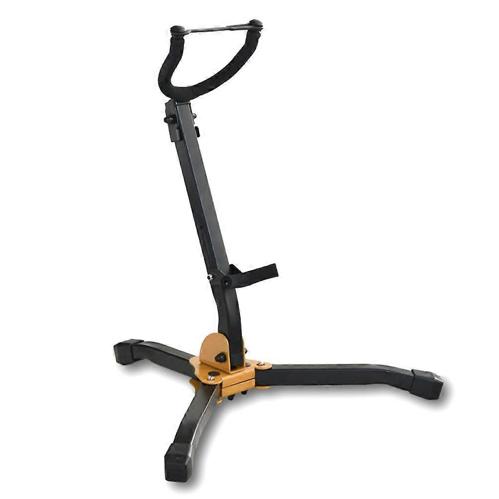 Sax Stand Foldable Alto Tenor Saxophone Stand Adjustable Metal Triangle Base Design Stand