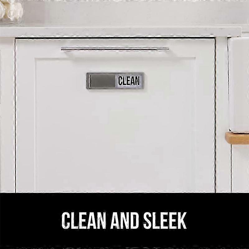 Diskmaskin Ren och smutsig Magnetskylt, Heavy Duty Shutter Magnets för diskmaskin, Kökstillbehör - FFY