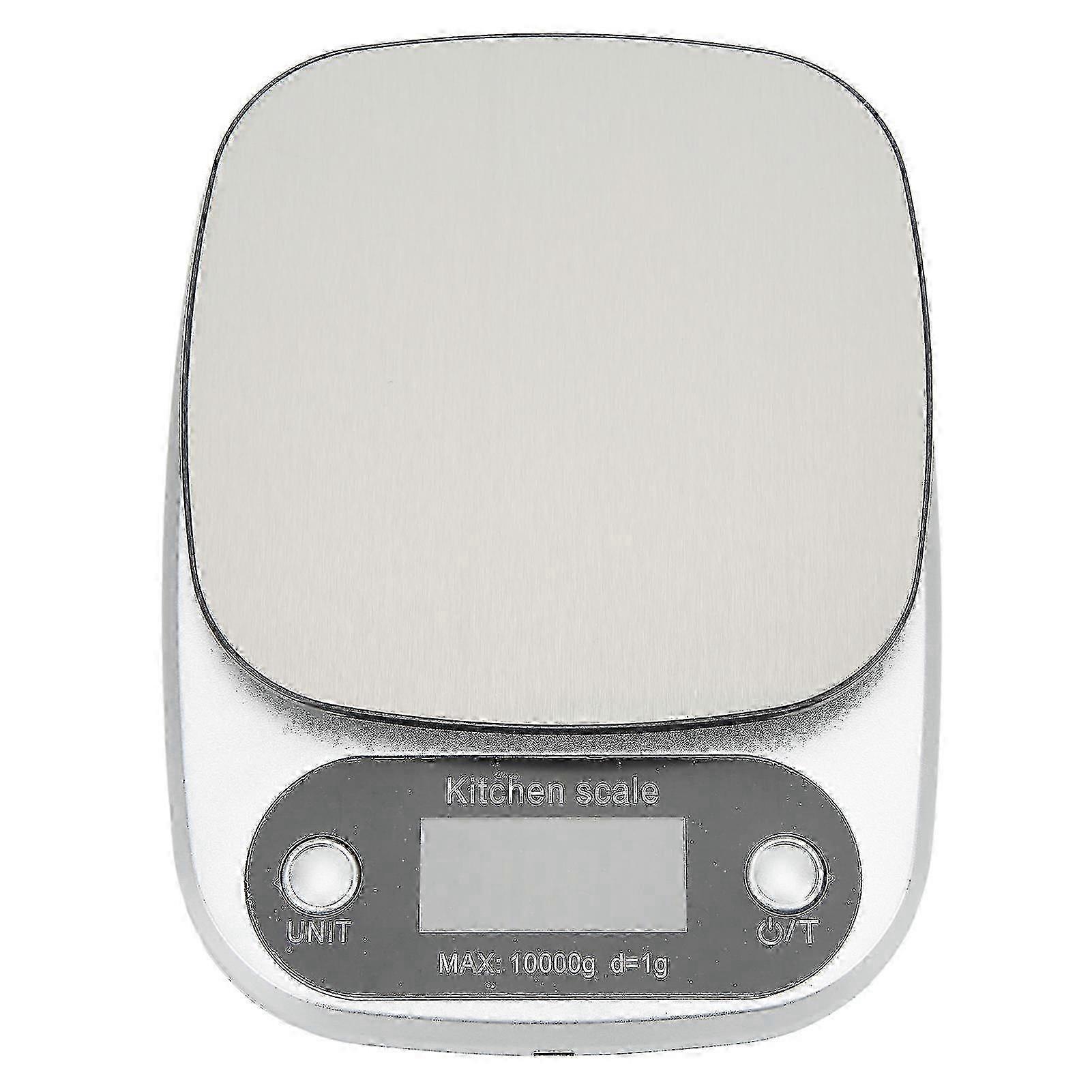 Kitchen Food Scale High Accuracy Fast Cleaning LED Screen Blue Backlight for Baking Cooking