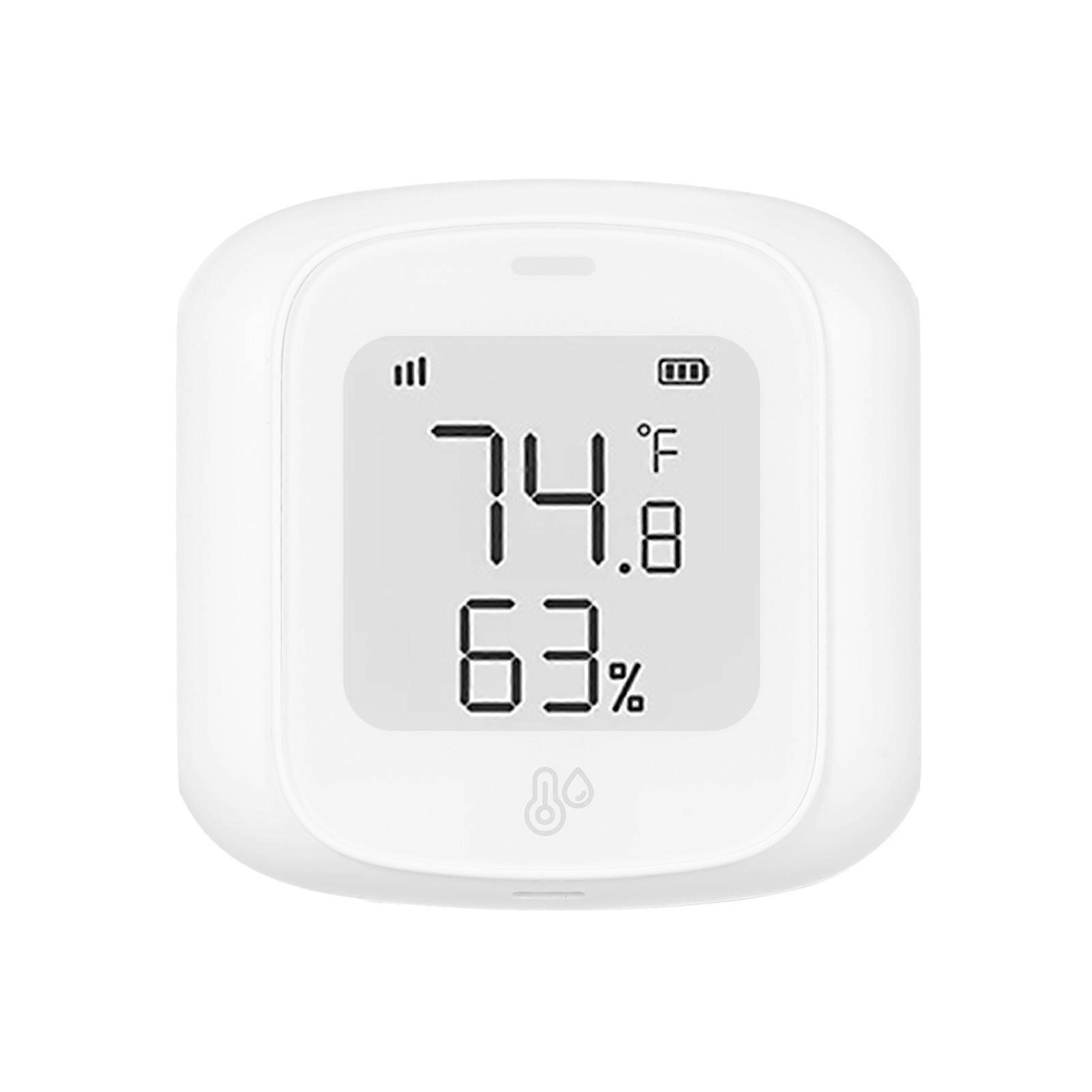 Smart Temperature and Humidity Sensor LCD Digital Display High Accuracy Indoor Thermometer Hygrometer