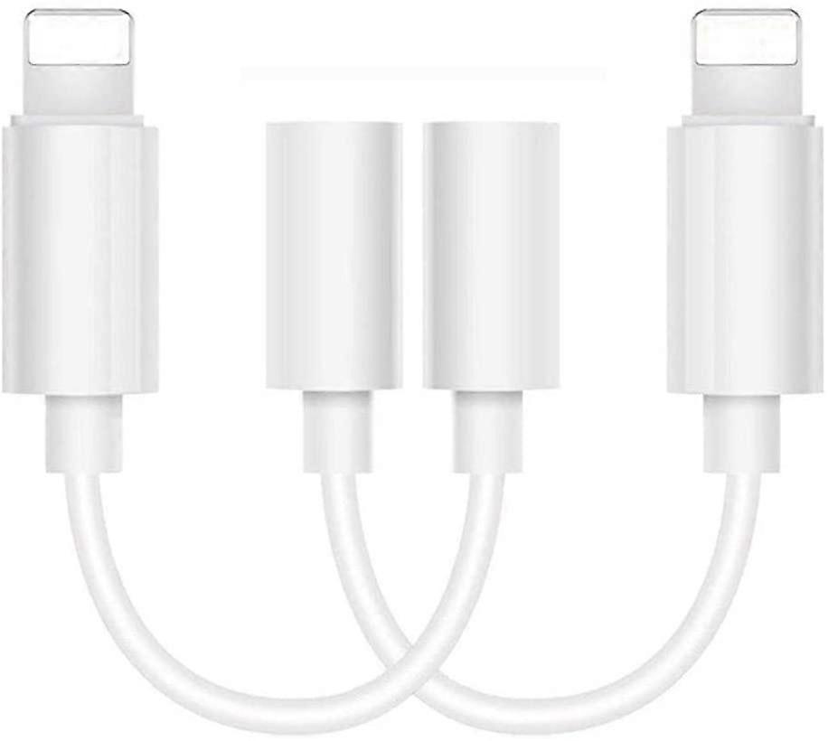 3.5Mm Headphone Adapter Earplug Adapter Jack 2 Pieces Easy To Use Compatible With Apple Iphone
