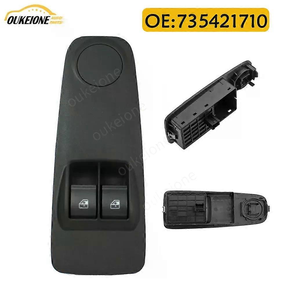 735421710 Electric Window Switch Glass Regulator Button Front Left Driver Side compatible for Ducato Boxer Jumper Car Replacement Parts