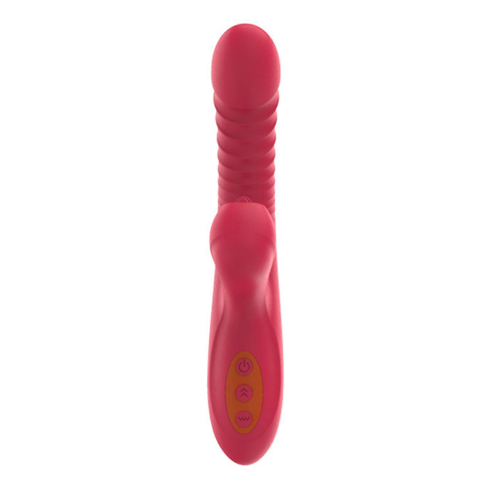 10 Frequency Telescopic Vibrator G Spot 7 Frequency Tongue Licking Stimulator