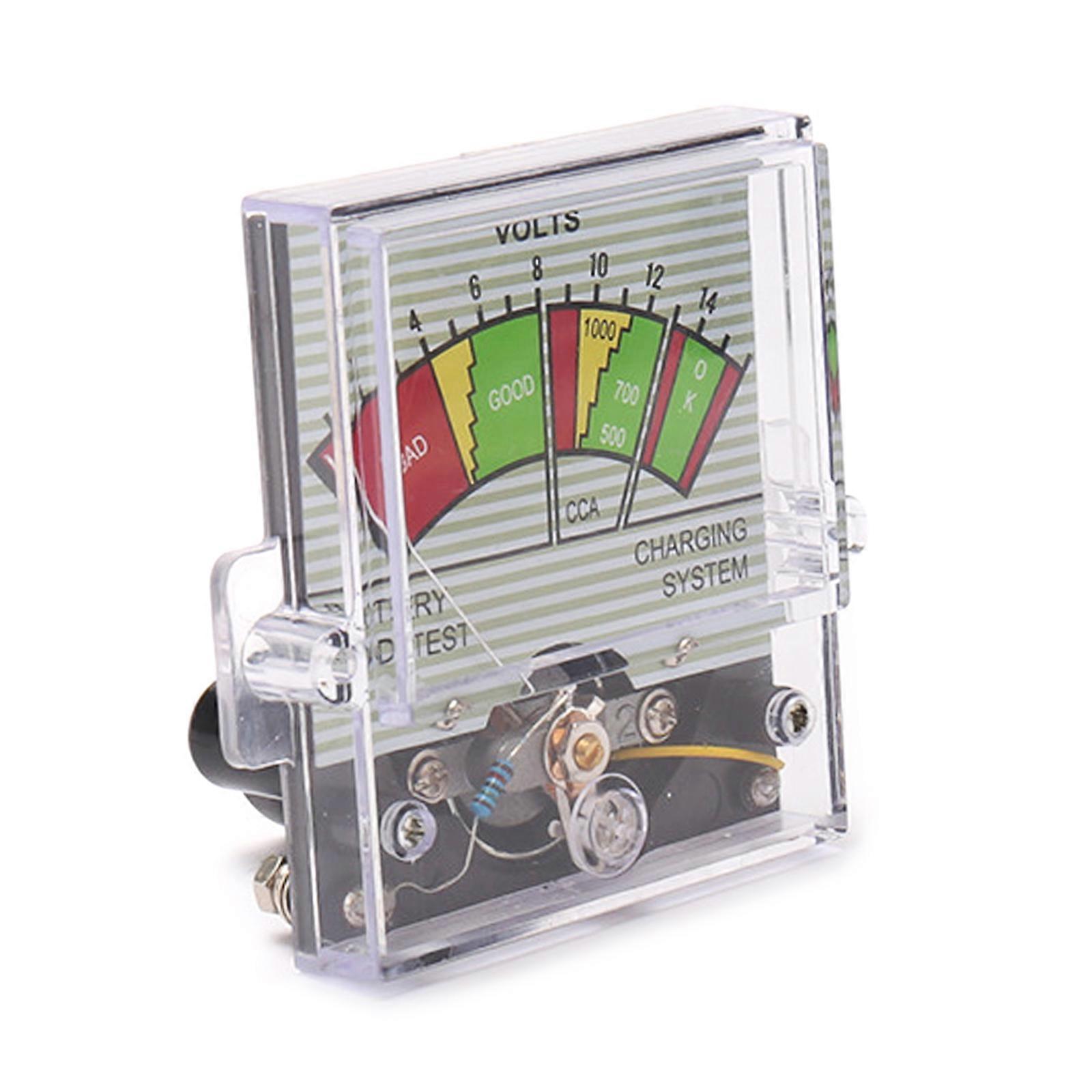 High Sensitivity Voltmeter Square Meter Volt Gauge Battery Load Test Compact Size Easy Installation Suitable for Mining Multicolor