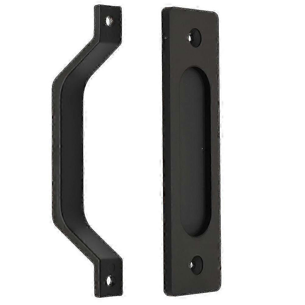 Rustic Heavy Duty Double Sided Sliding Barn Door Handle Pulls