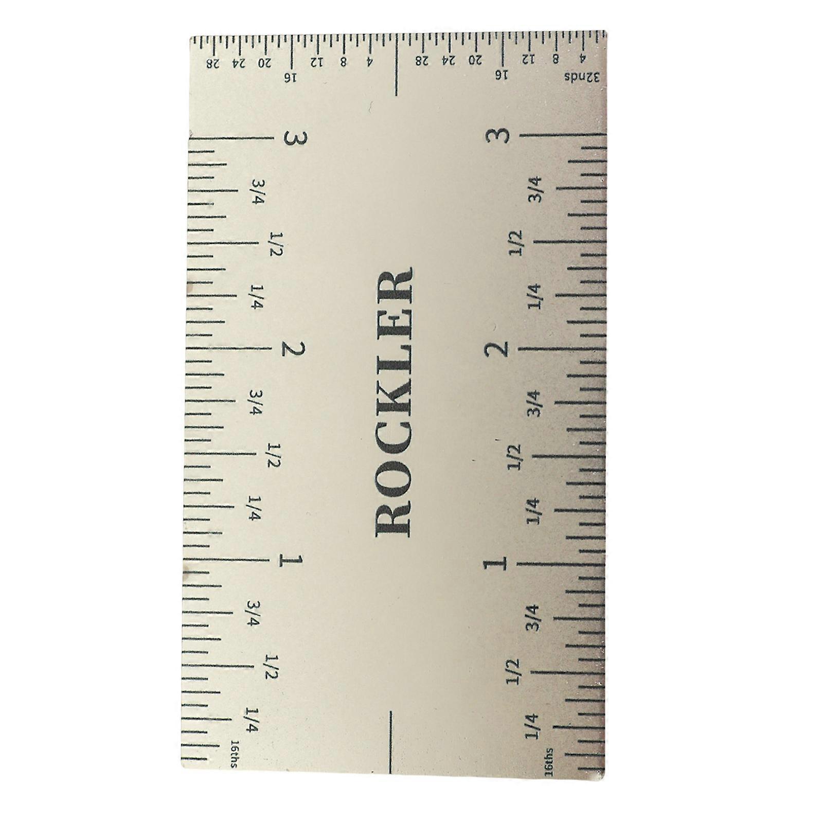 Strong Metal Measuring Tool Quadruple Edges Marking Square Edges Pocket Sized Steel for Carpenter & DIY Enthusiasts