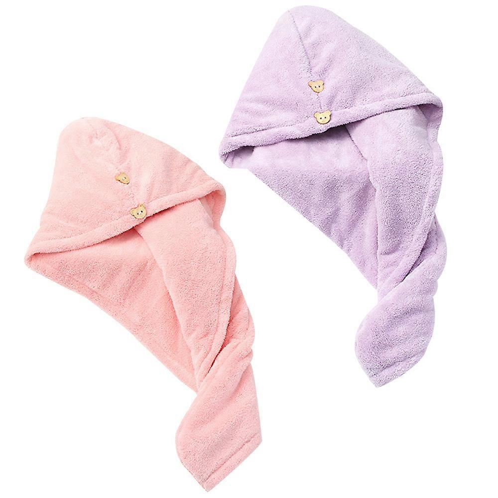 2 Pack Women'S Quick Dry Hat Super Absorbent Quick Dry Hat