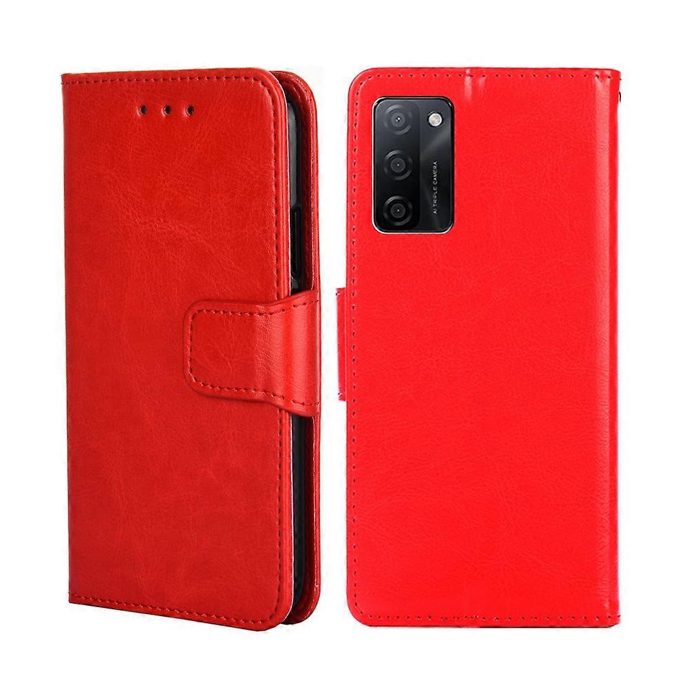 For OPPO A55S 5G Crystal Texture Leather Phone Case