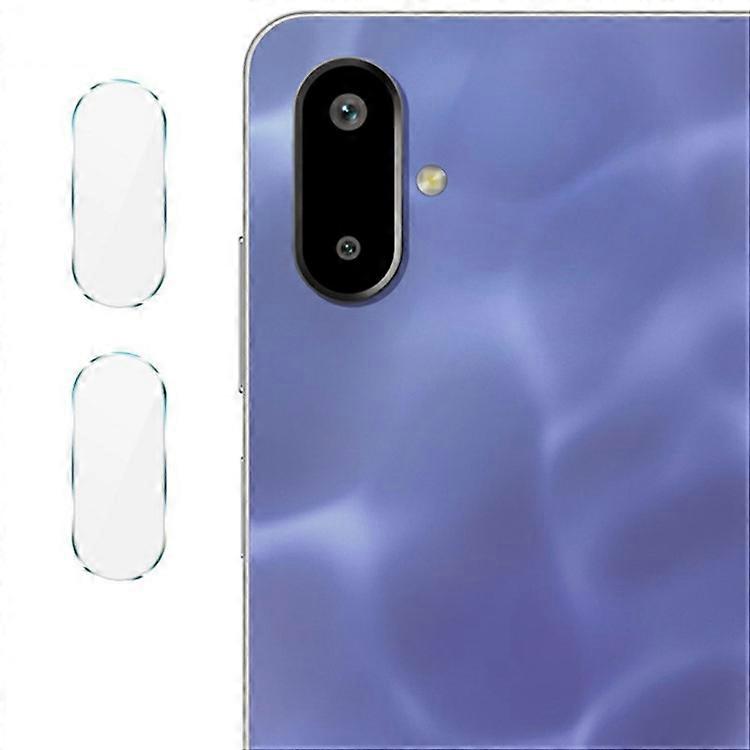 IMAK 2個/サムスンギャラクシーF06 5Gレンズプロテクター超透明強化ガラスレンズフィルムに対応したセット