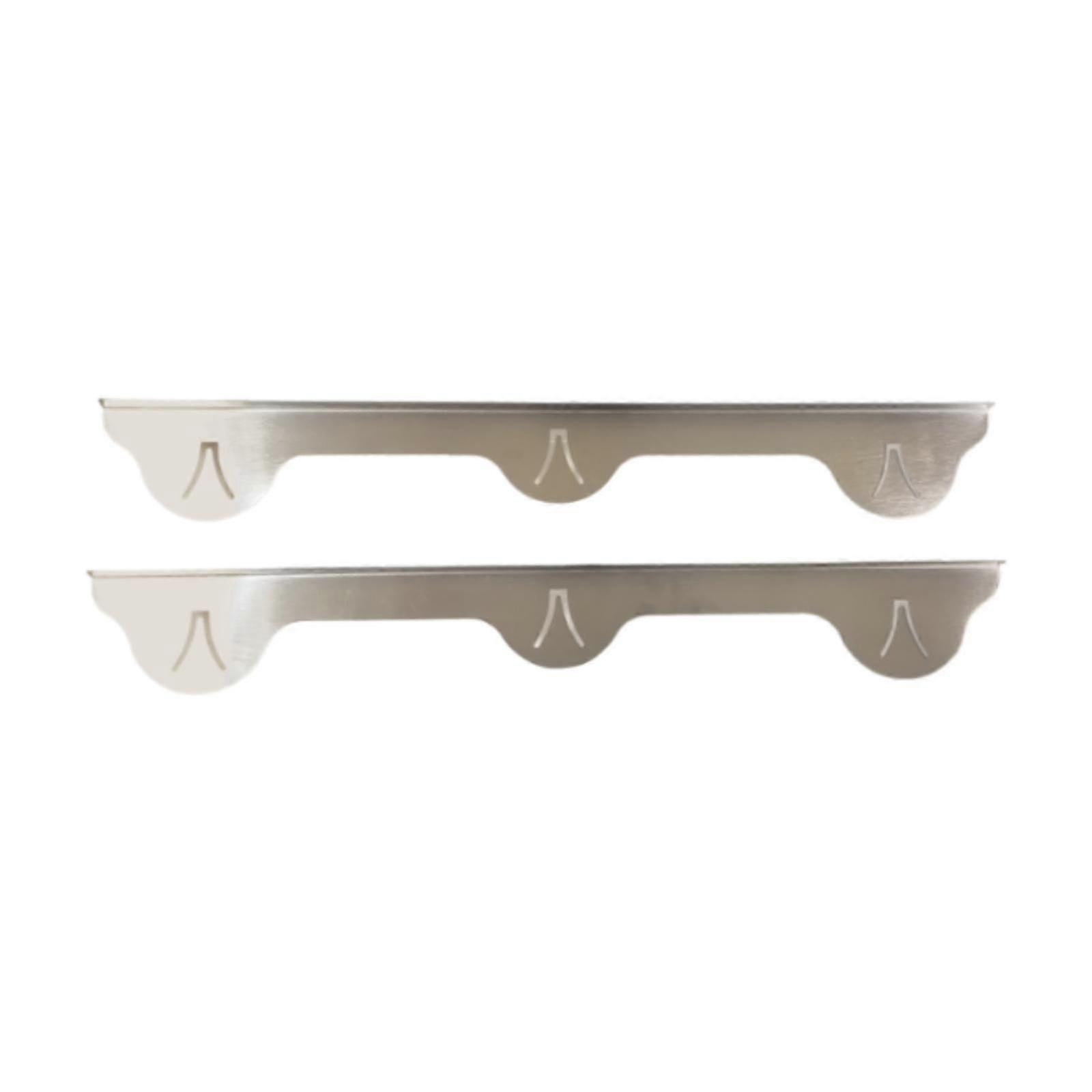 2 Pieces Lightweight Black Counter Gap Covers for Easy Cleaning, Ideal for Filling Gaps Between Stovetop and Oven