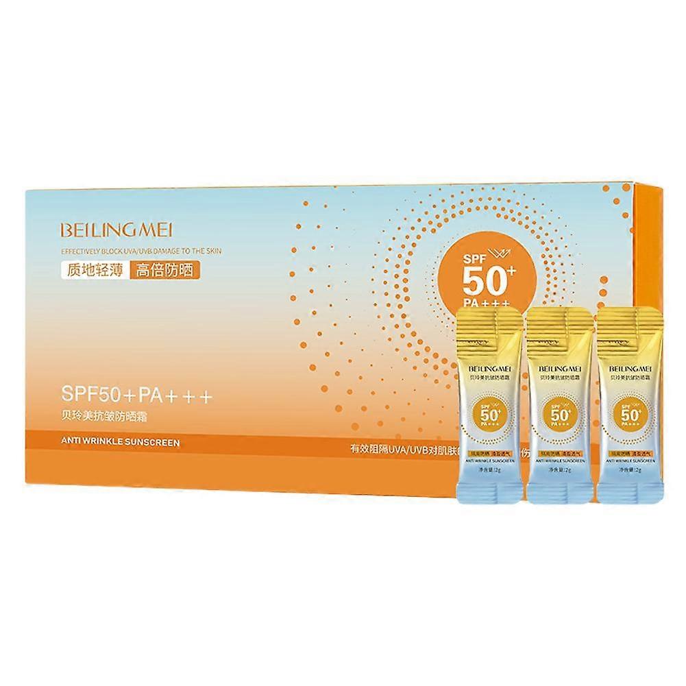 Anti Wrinkle Whitening Isolation Anti Uv Sunscreen For Face And Body Spf 50+