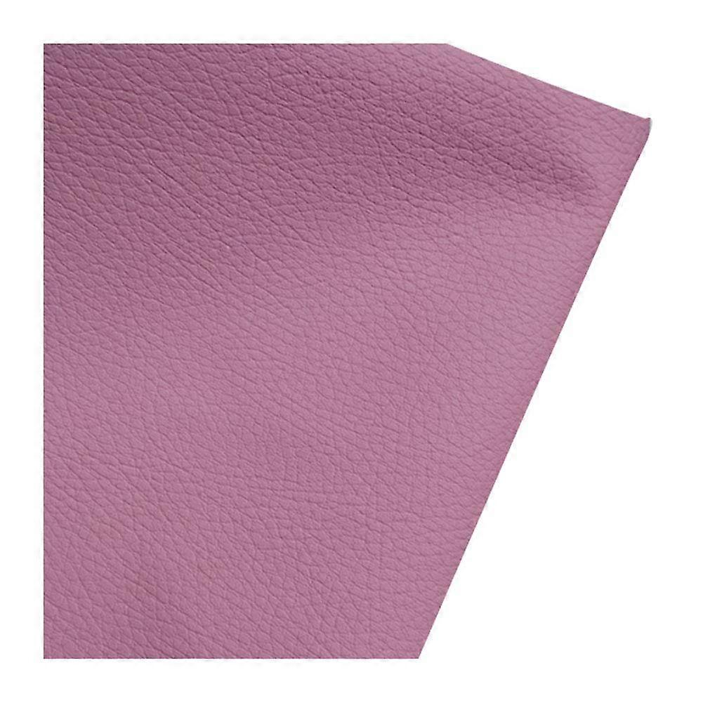 Leather Interior Upholstery Fabric for Reupholstery of Restaurant Chairs Sofas Car Seats Pink 1.6x30cm