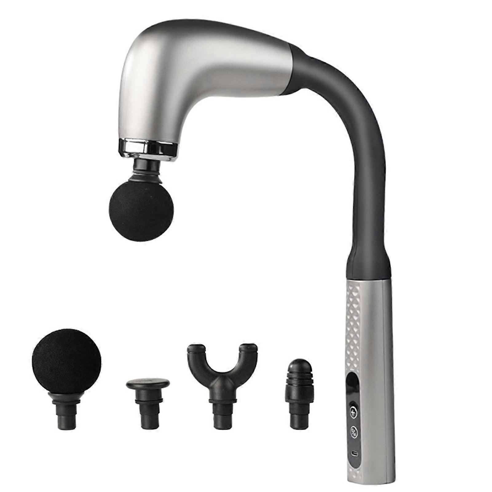 Massage Device with Extended Handle Multifunctional Triggers Point Pusher Massage Roller for Full Body