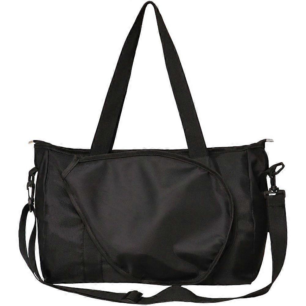 Tennis Racket Bag, Removable Strap, Large Storage Compartment, Badminton And Tennis Carrier, Fits Most Rackets