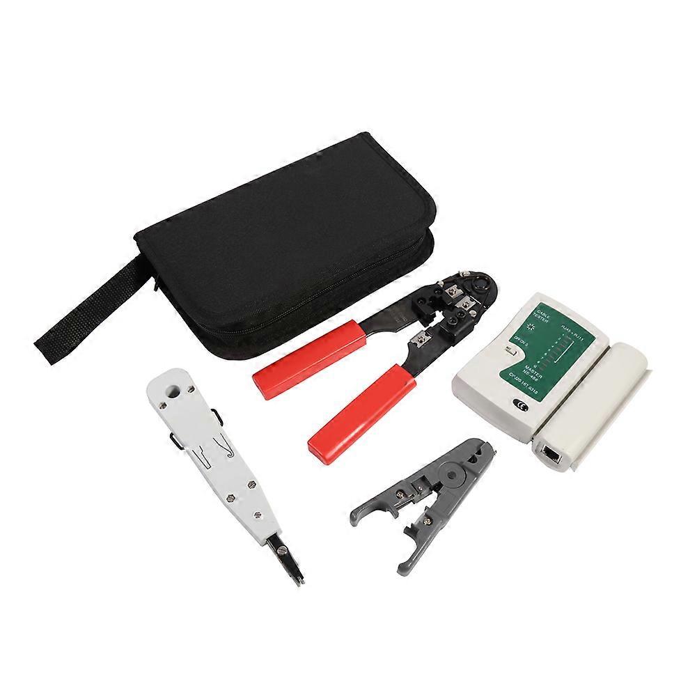 RJ45 RJ11 LAN Network Tool Kit Cable Testing, Crimping